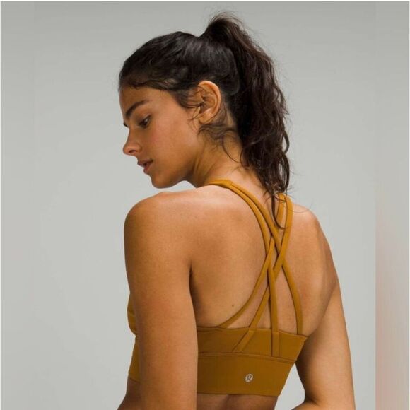 Lululemon • Energy Bra High Neck Long Line Tough Medium Support B-D Cup 4 - Picture 4 of 8